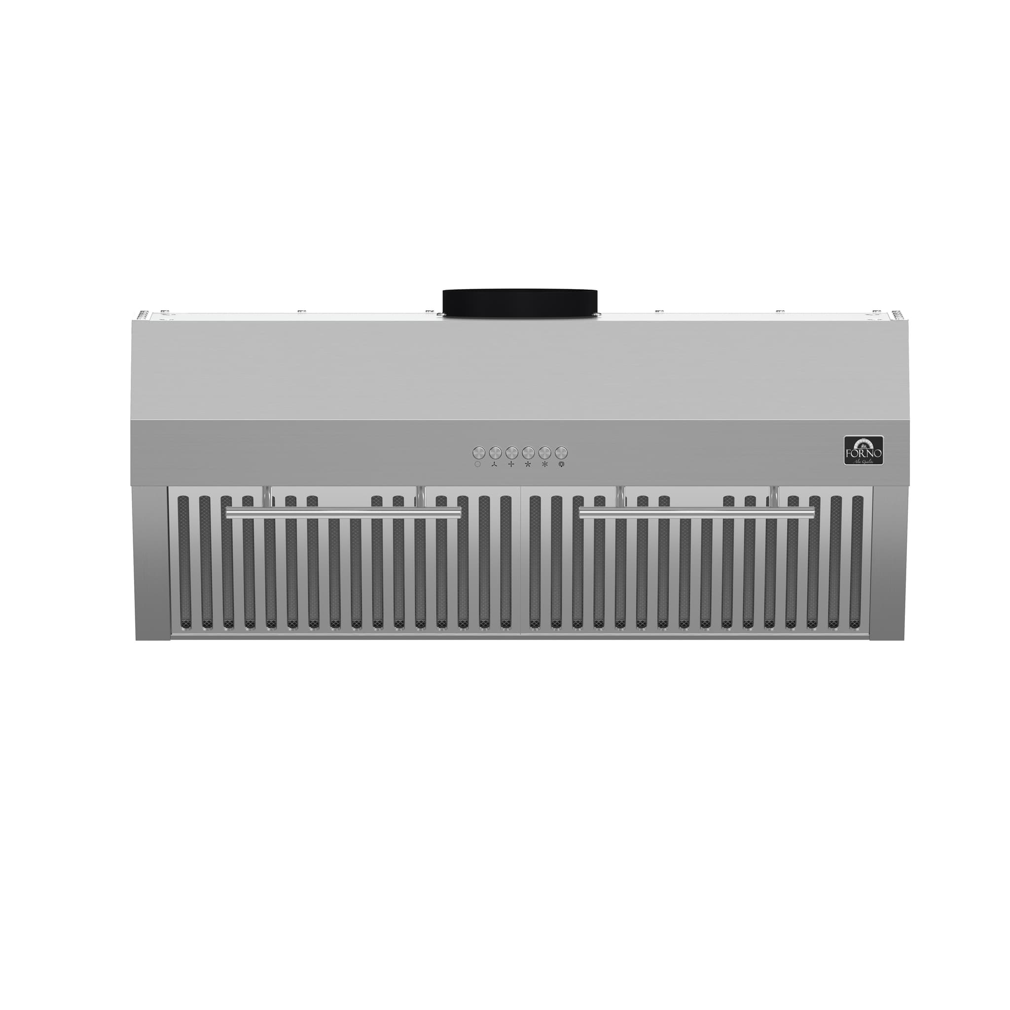 Forno Altilia 48-Inch Insert Range Hood, Stainless Steel, LED Lighting, Baffle Filters