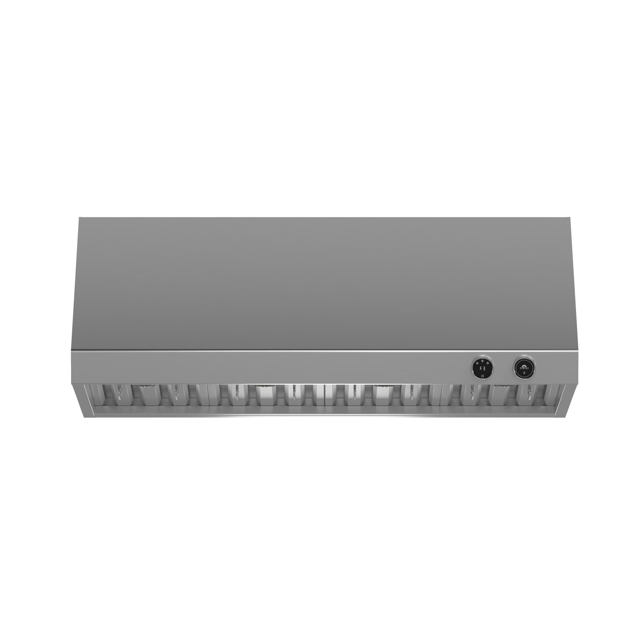 Forno Bari Espresso 30-Inch Under Cabinet Range Hood, Black, 600 CFM, LED Lighting, Dishwasher-Safe Baffle Filters, 3-Speed Fan Control