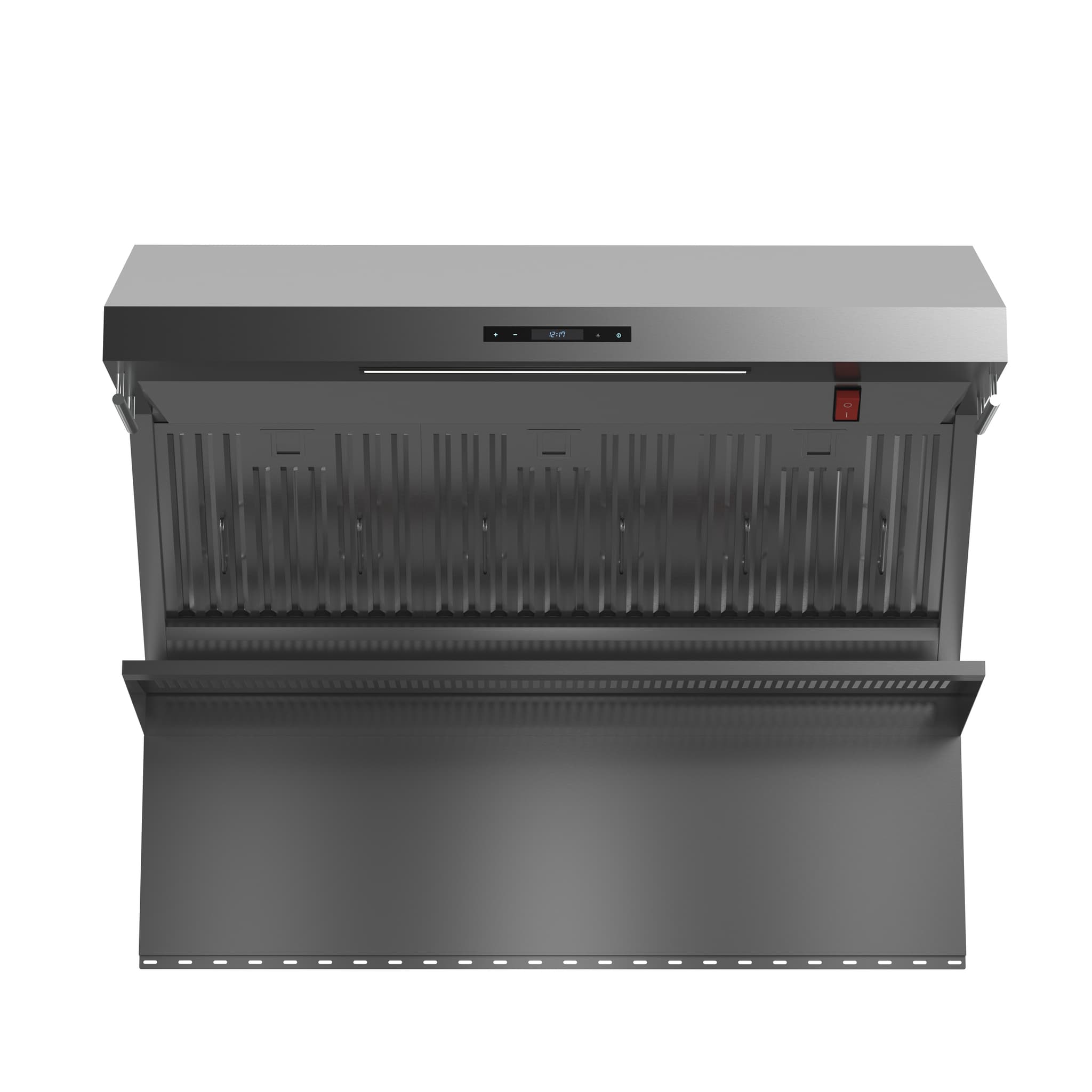 Forno Savona 60-Inch Wall Mount Range Hood, Hybrid Filters, Backsplash Included