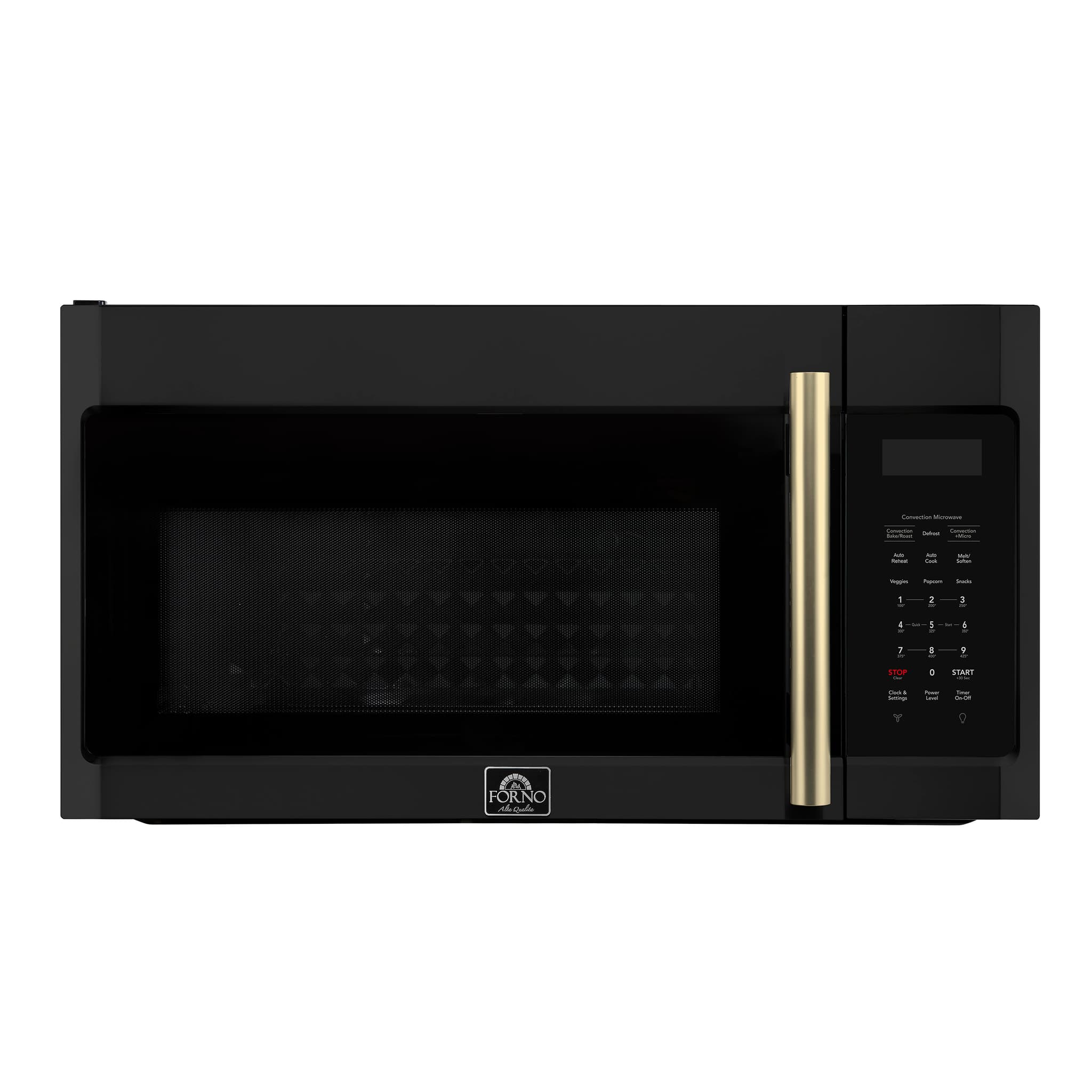 Forno Fornace 30-Inch Over the Range Convection Microwave, White – 1.5 cu.ft, 300 CFM Vent, Touch Control, LED Light