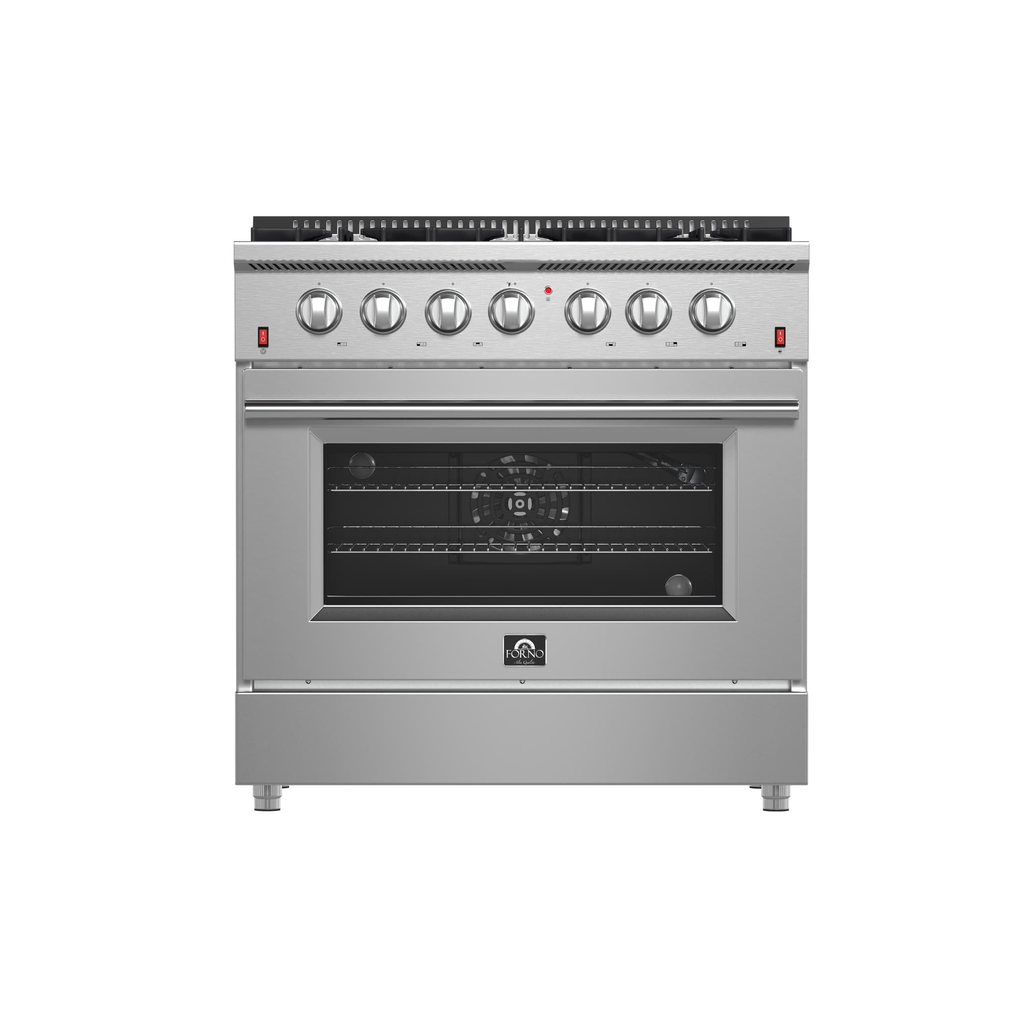 Forno Breno 24-Inch Freestanding Gas Range, Plug Included, Energy Efficient
