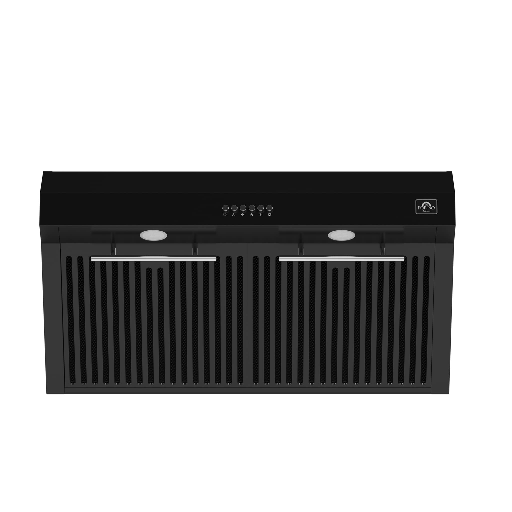Forno Orvieto 30-Inch Wall Mount Range Hood, LED Lighting, Heavy Duty, Stainless Steel