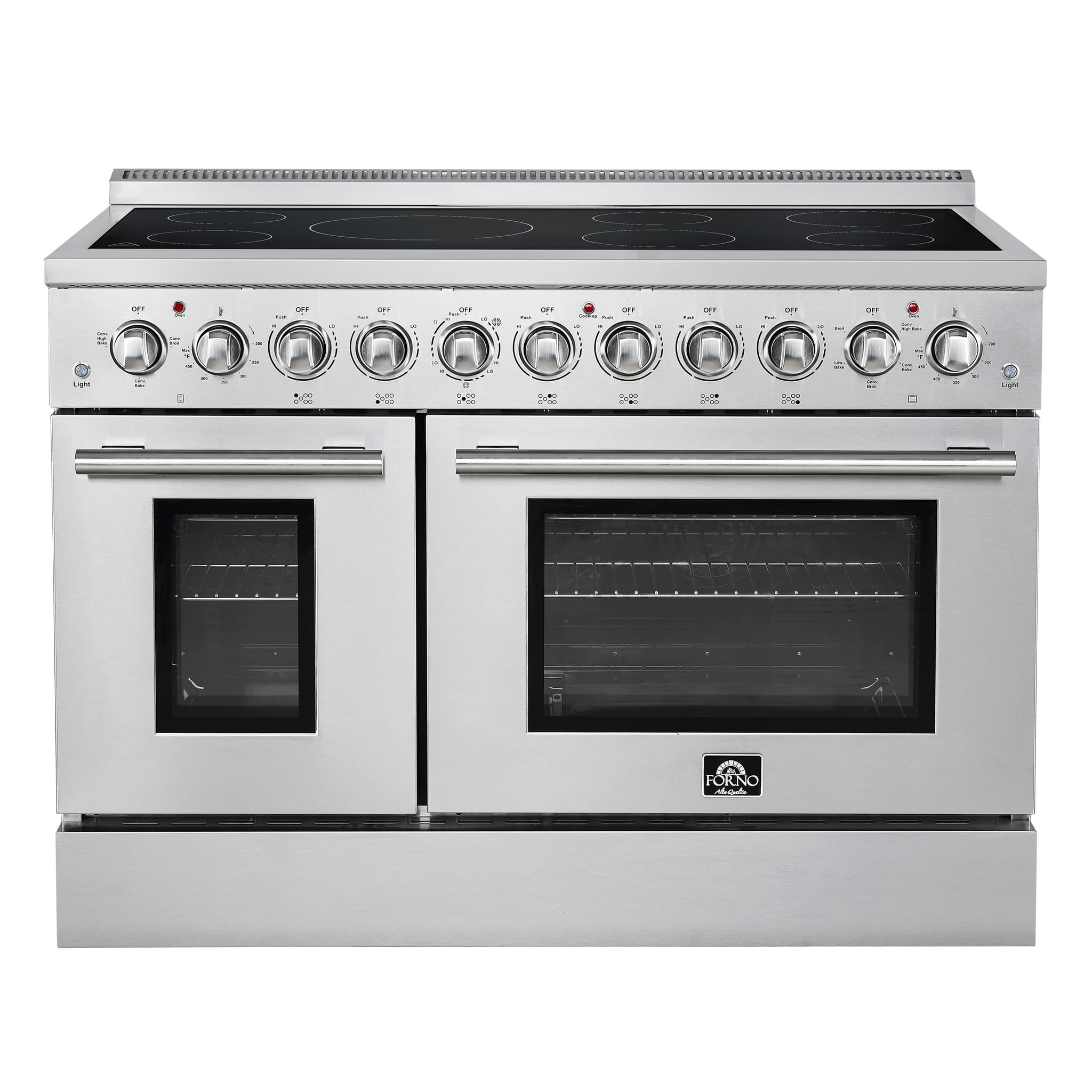 Forno Pallerano 20 Inch Freestanding Electric Range in White, Canada Version, Plug and Cord Included