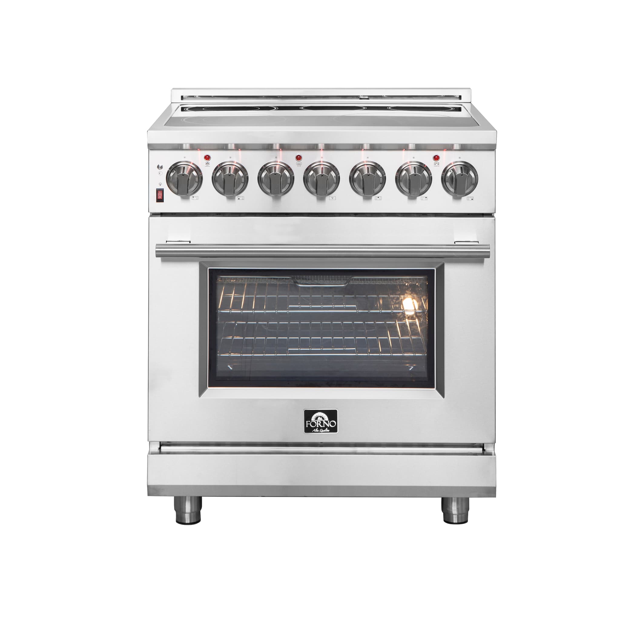 Forno Pallerano 20-Inch Freestanding Electric Range, Canada Version, Plug and Cord Included