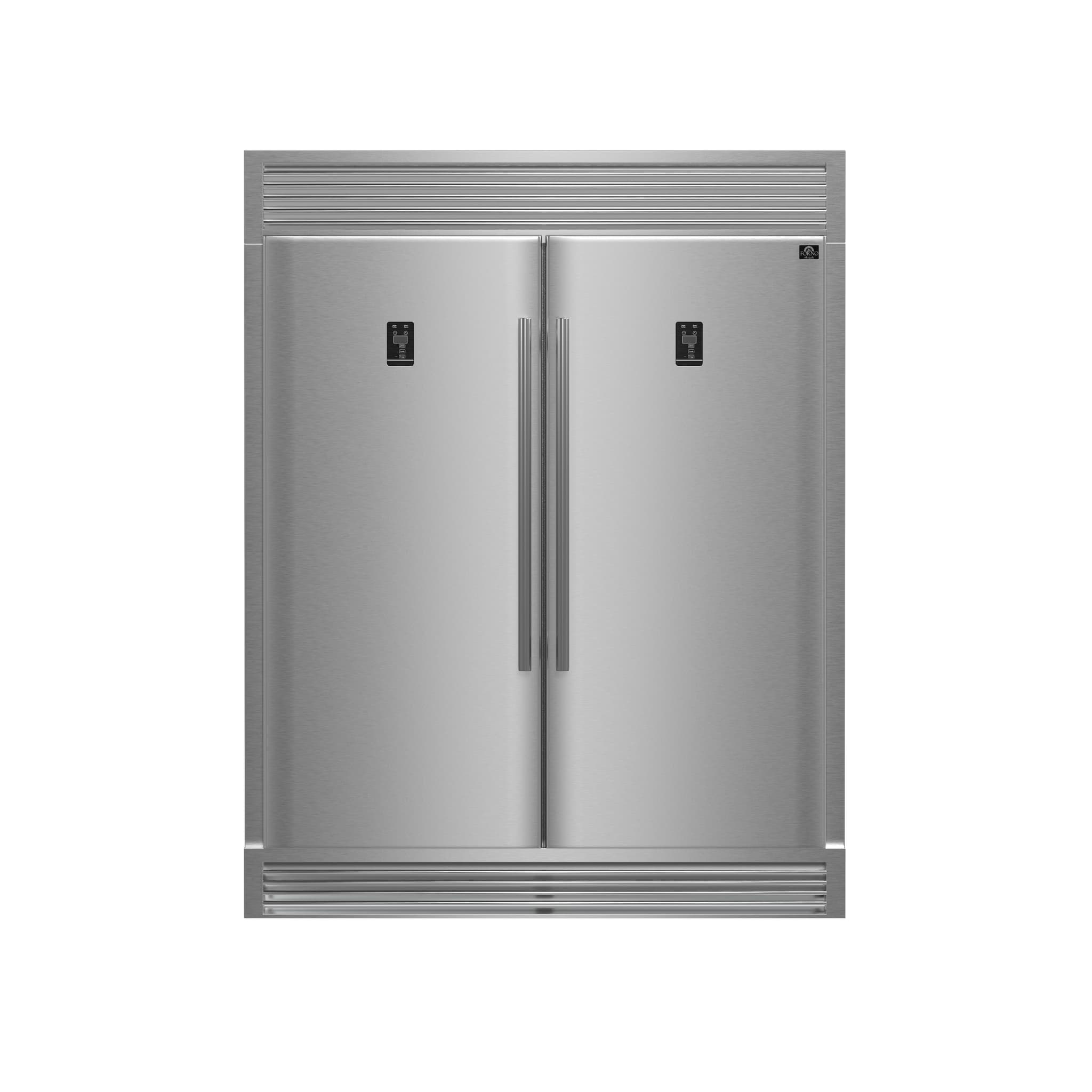 Forno Moena Espresso 36-Inch White French Door Refrigerator, 19.2 Cu. Ft., Frost-Free, Automatic Ice Maker, ENERGY STAR Certified