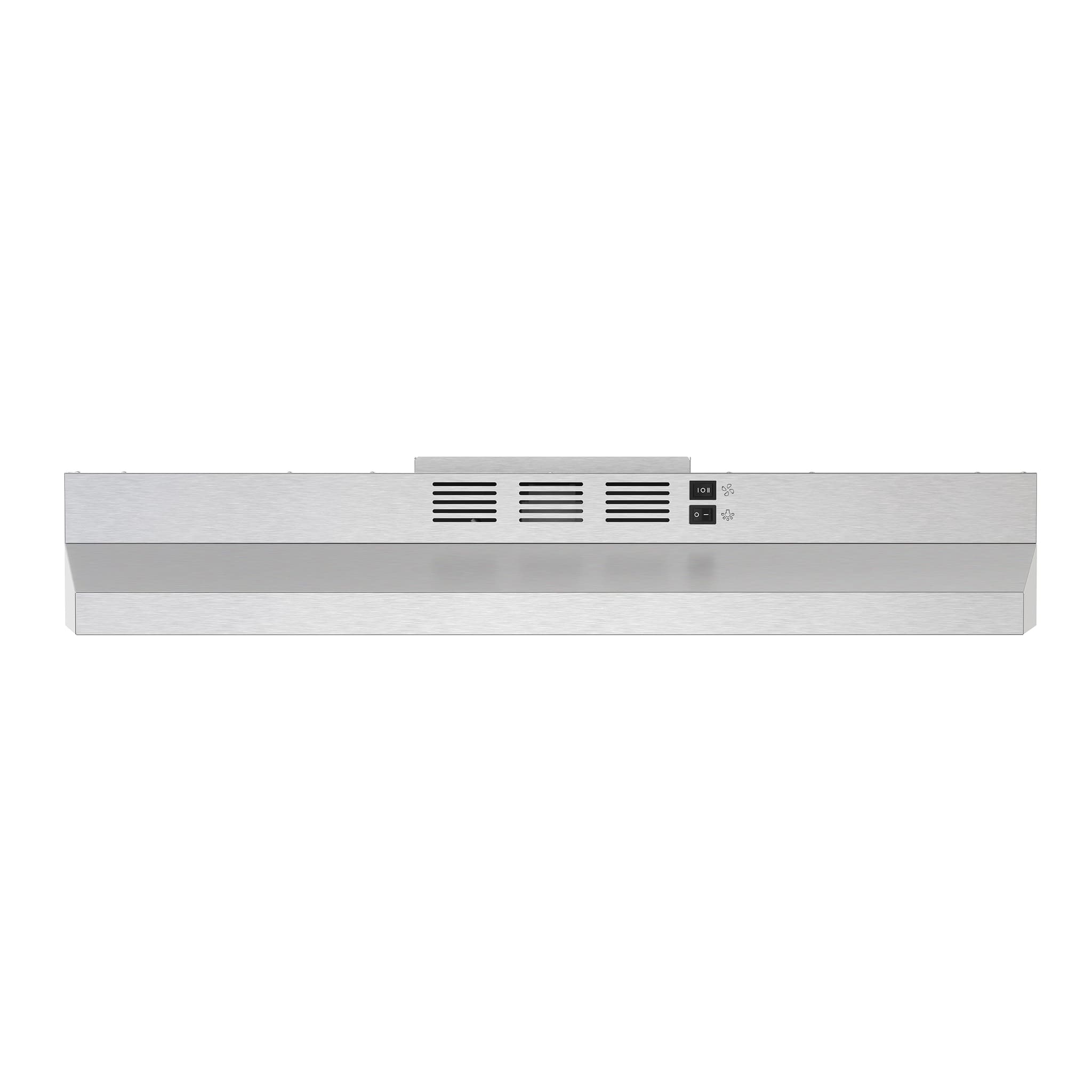 Forno Coppito 60-Inch Island Range Hood, Stainless Steel, LED Lighting, Adjustable Fan Speeds