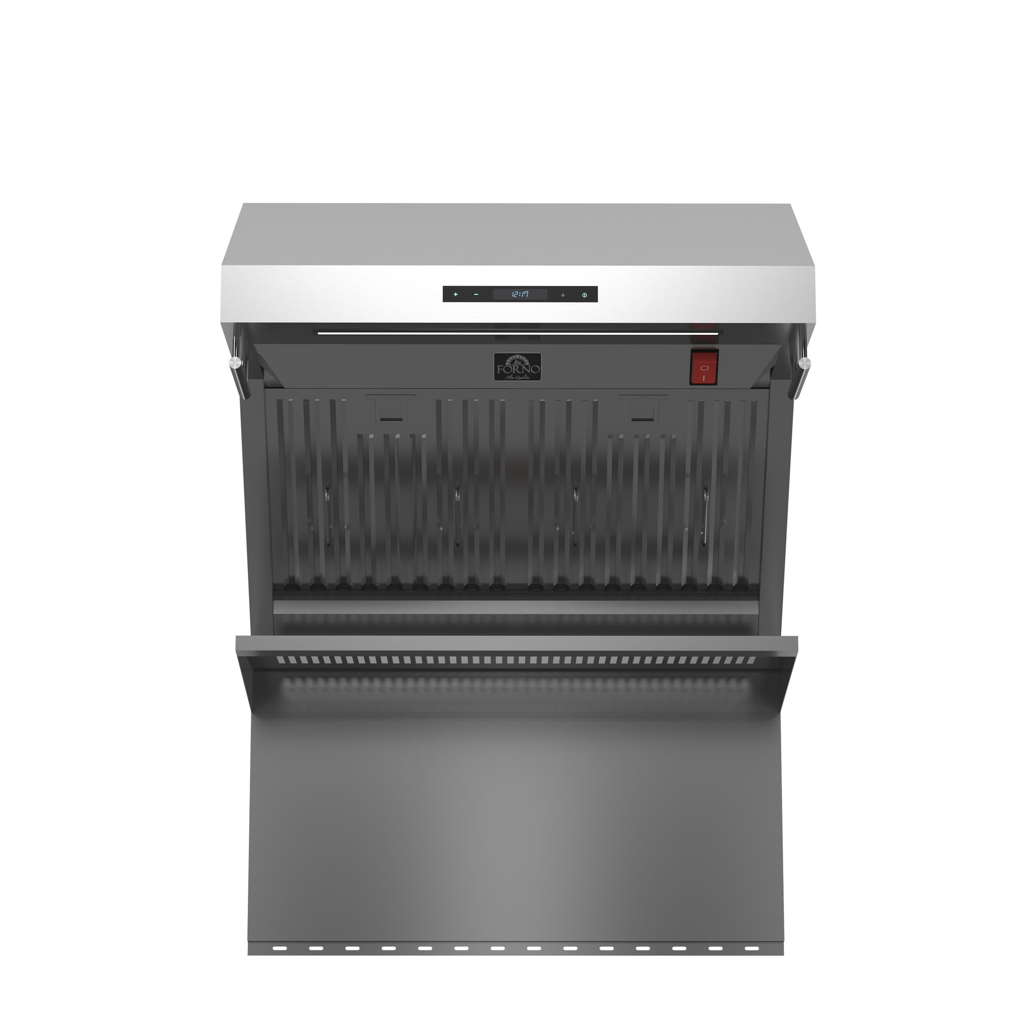 Forno Savona 36-Inch Wall Mount Range Hood, Baffle Filters, Backsplash Included