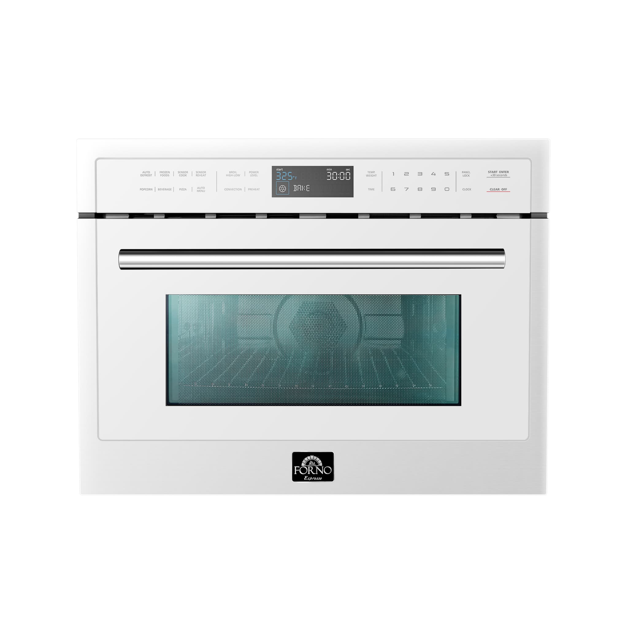 Forno Oliena 30-Inch Compact Oven and 1000 Watt Microwave, 1.6 cu.ft, Convection Oven