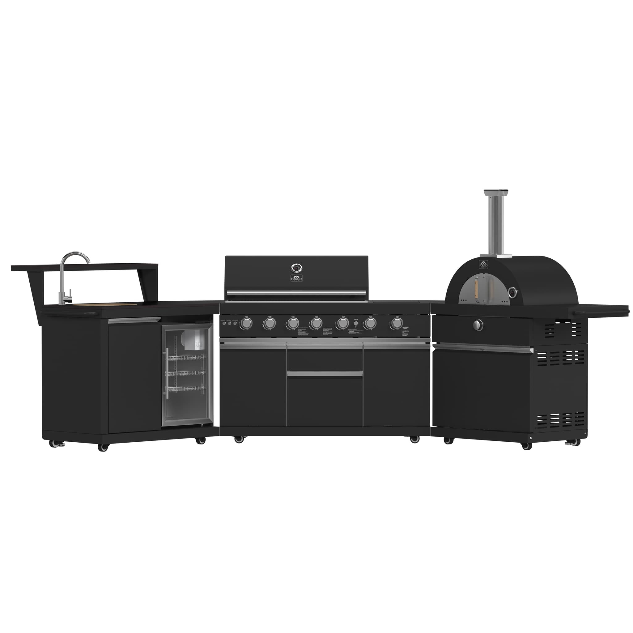 Forno Commerciale 24 Inch Gas Griddle