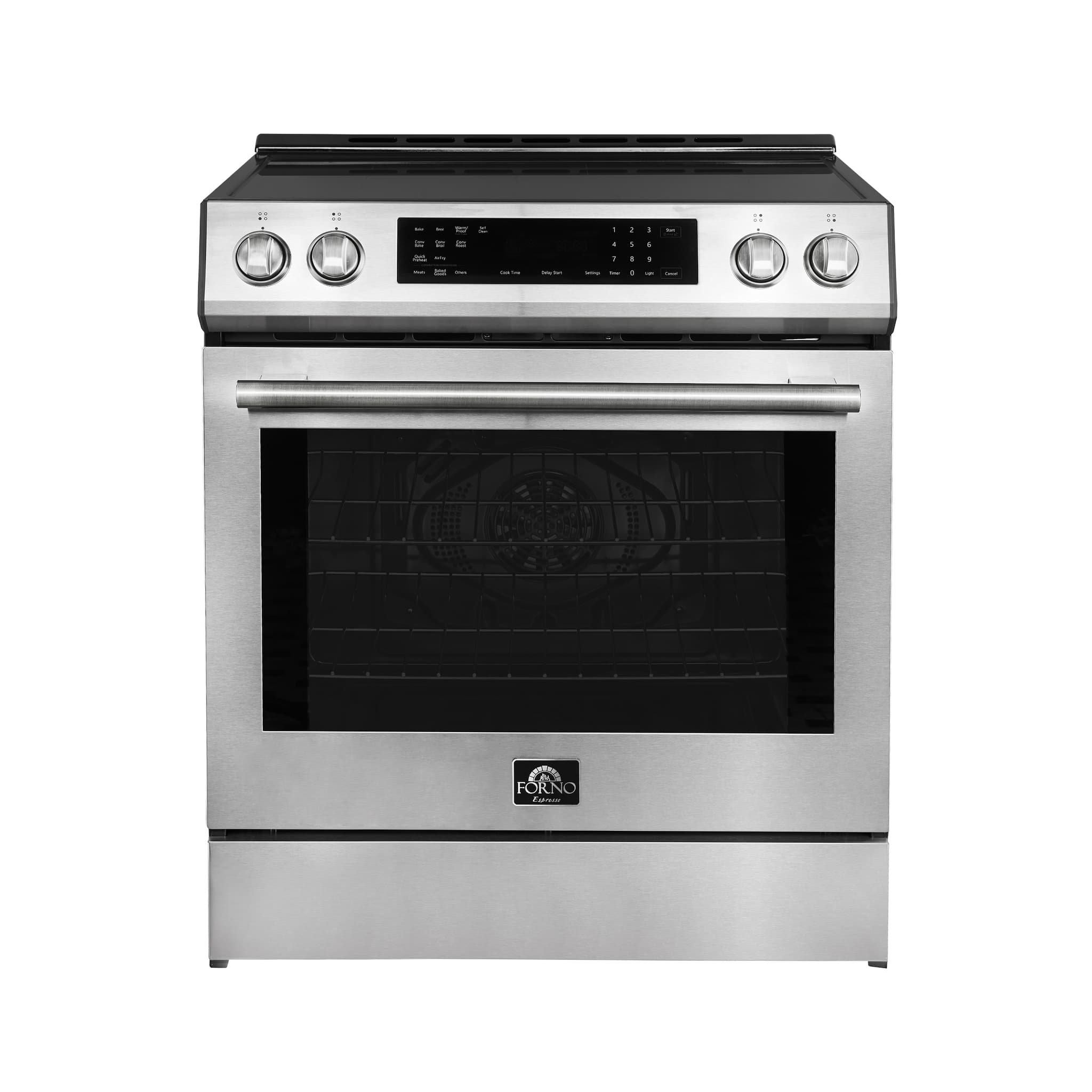 Forno Torino 36 Inch Induction Range with True Convection and Air Fry